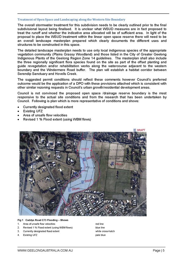 Council submission to Amendment C293 and Planning Permit Application 1185/2013 - Page 5