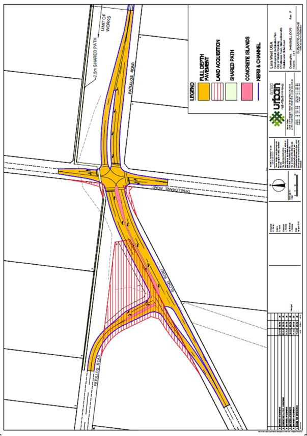 Appendix 2 - Intersection design, Lara West Development Contributions Plan
