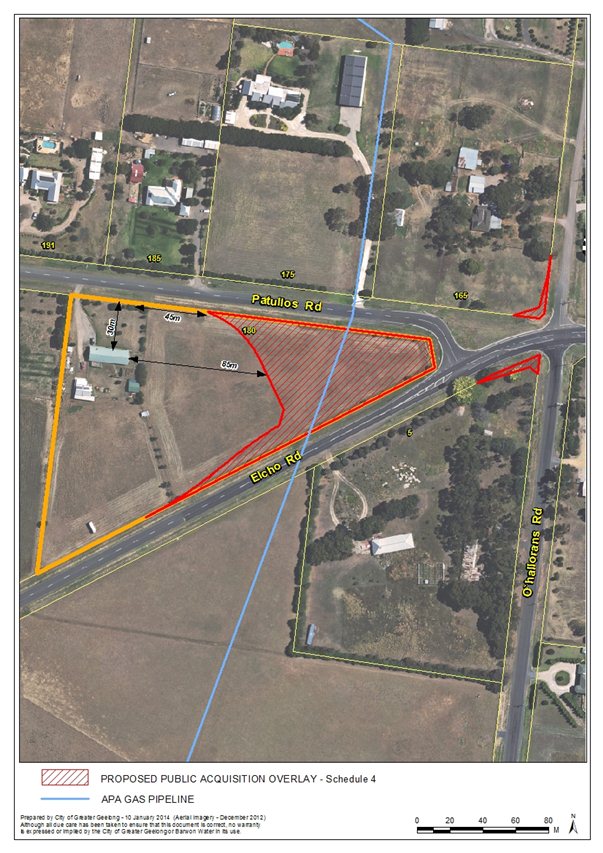 Appendix 4 - Aerial map of 180 Patullos Road