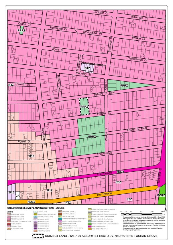Appendix 1 Existing Zones