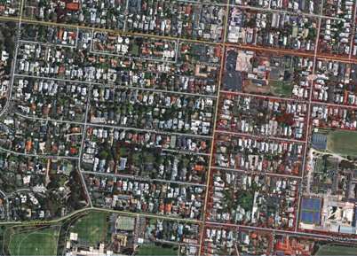 General location of affected land at Newtown- Aberdeen St/Shannon Av Activity Centre