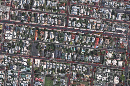General location of affected land at Aberdeen Street, Newtown