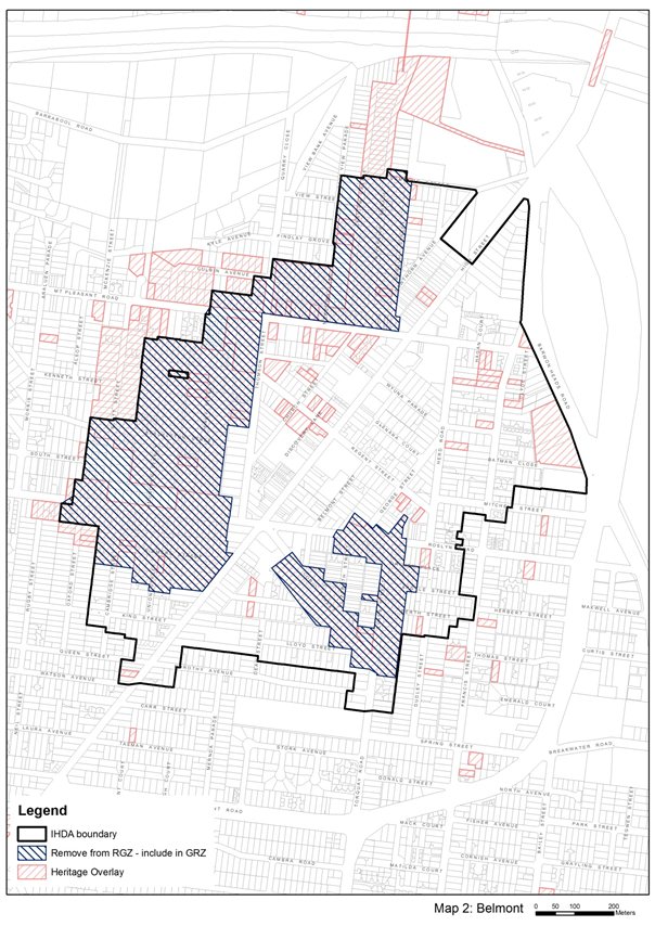Map 2: Belmont