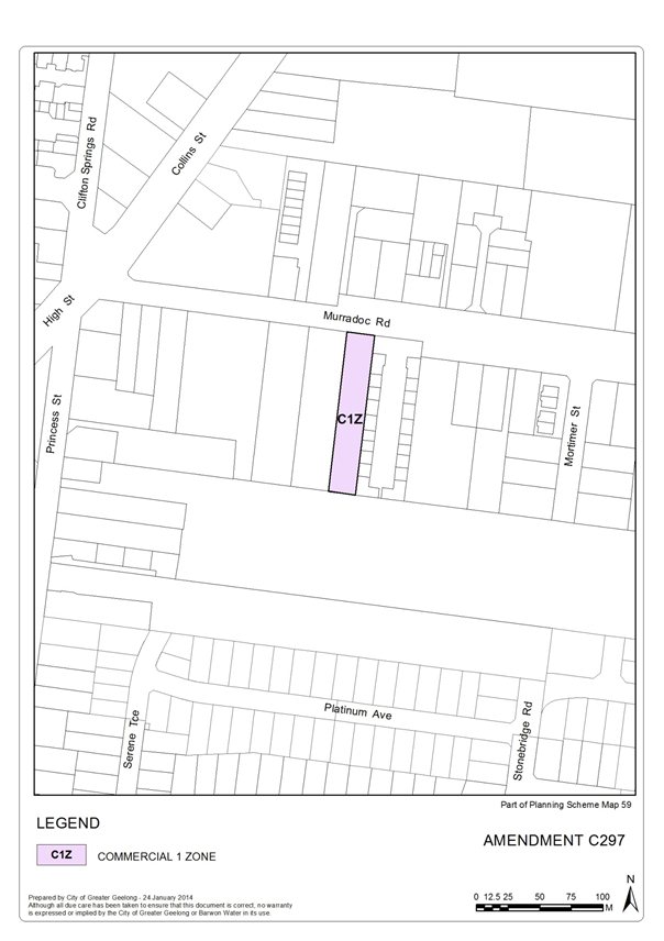 Appendix 3 - Proposed Rezoning Map