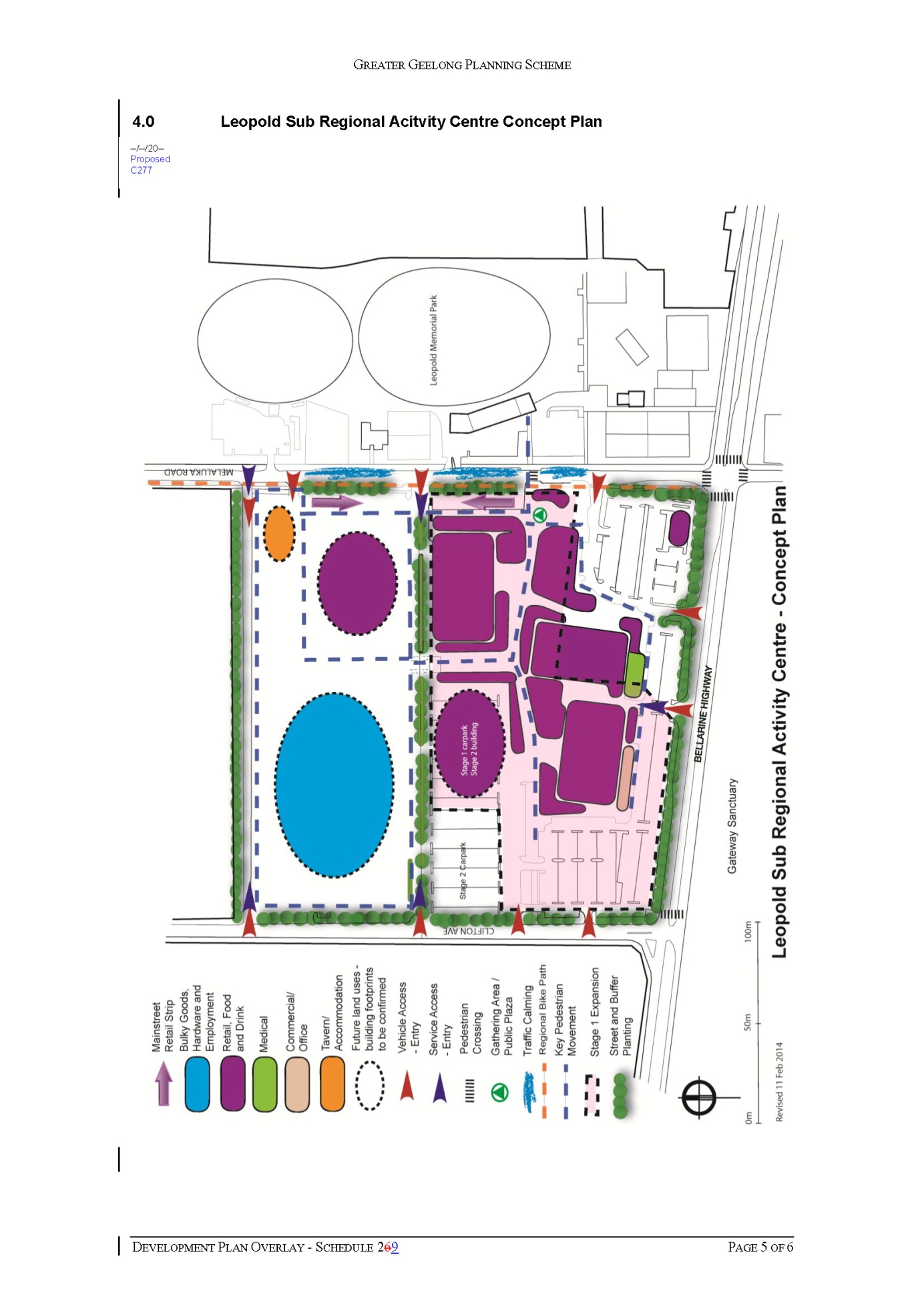 Schedule 28 to the Development Plan Overlay page 5 of 6