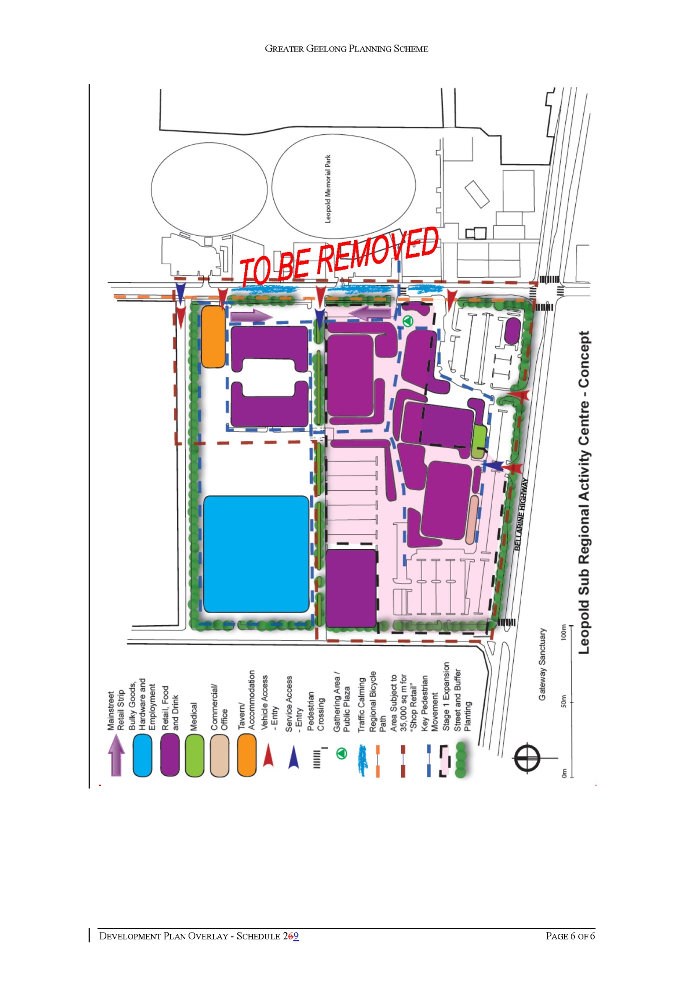 Schedule 28 to the Development Plan Overlay page 6 of 6
