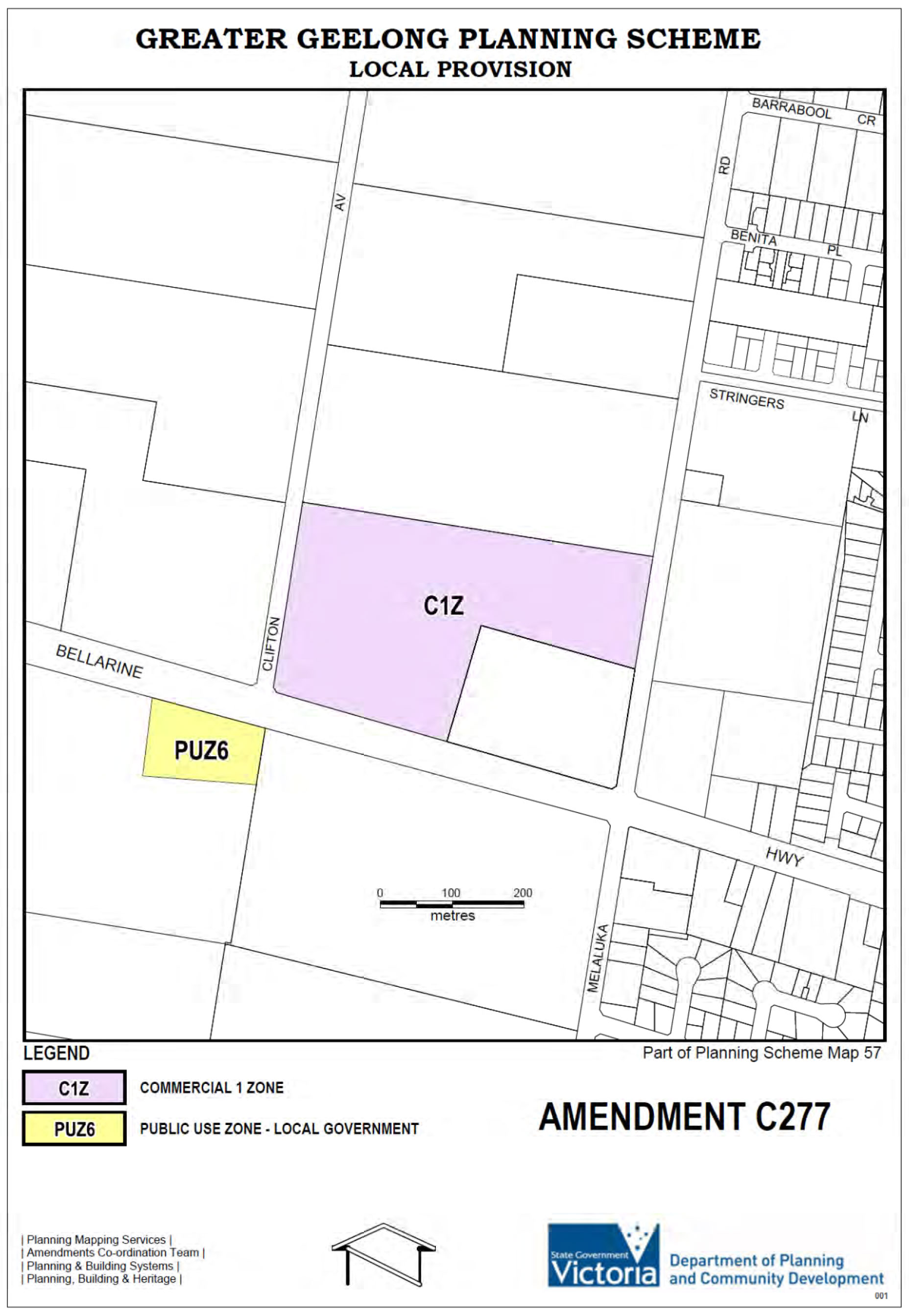 Amendment C277 - Commercial 1 Zone and Public Use Zone - Local Government