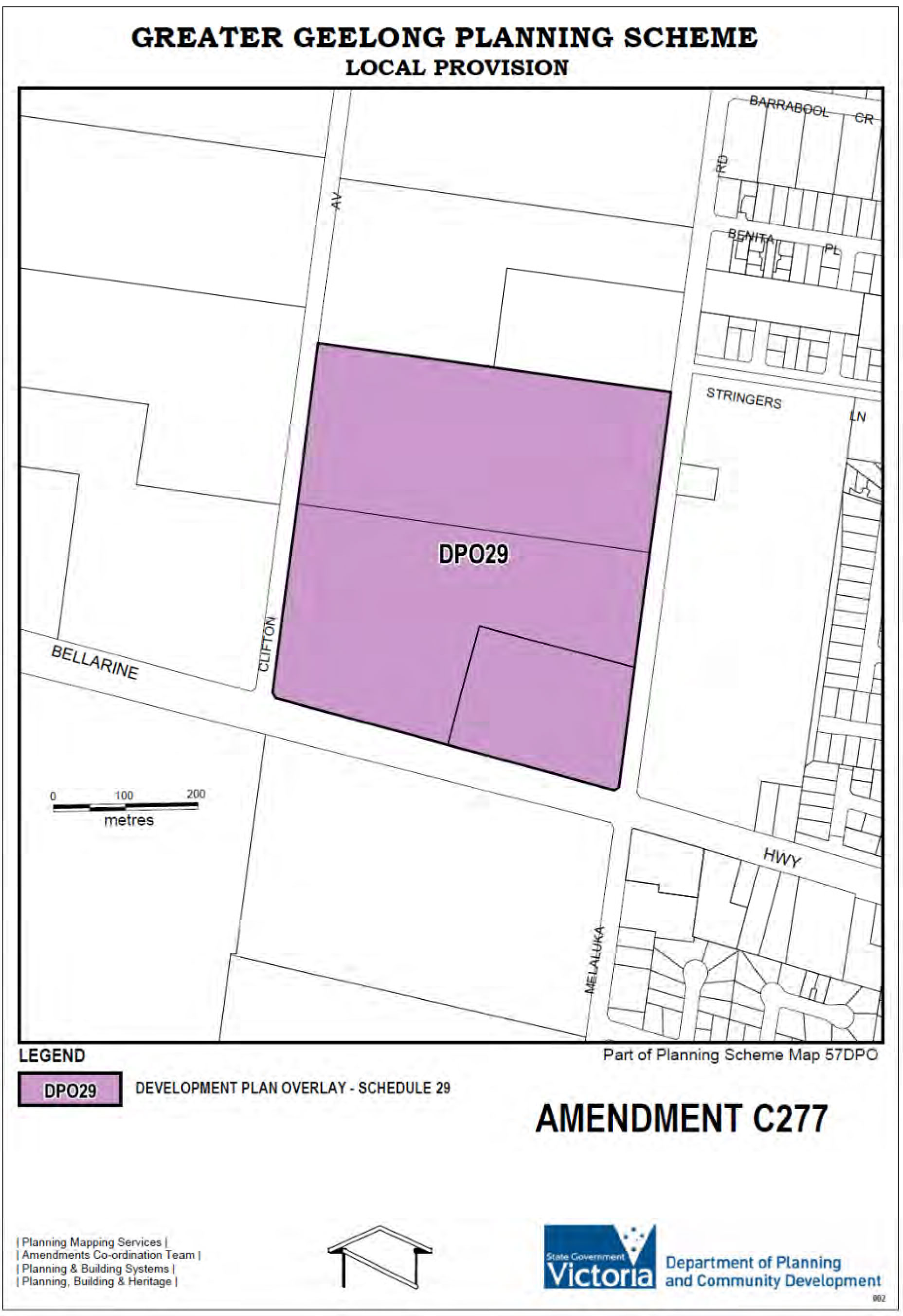 Amendment C277 - Development Plan Overlay - Schedule 29