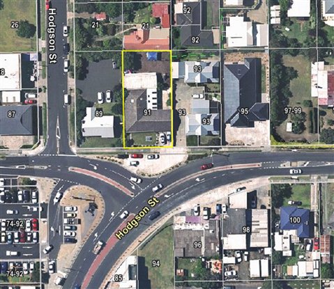 Aerial photo of 91 The Parade Ocean Grove