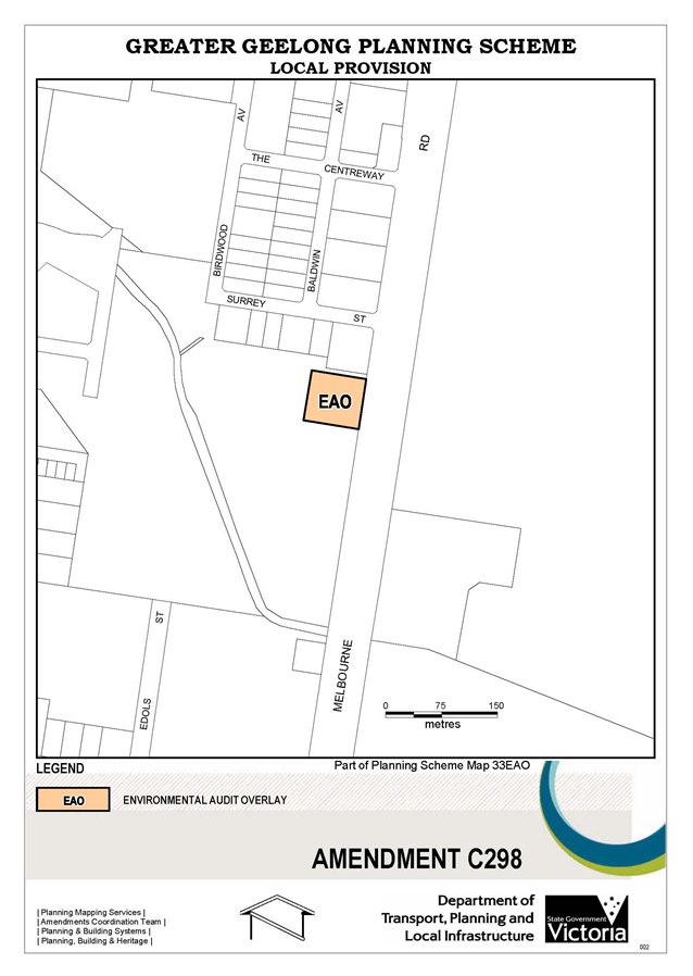 Appendix 2: Proposed Zoning and Overlay - Environmental Audit Overlay