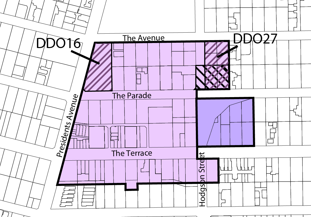 Proposed Planning Scheme Overlay changes