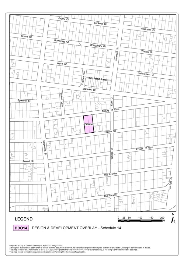 Amendment C299 - Design and Development Overlay - Schedule 14