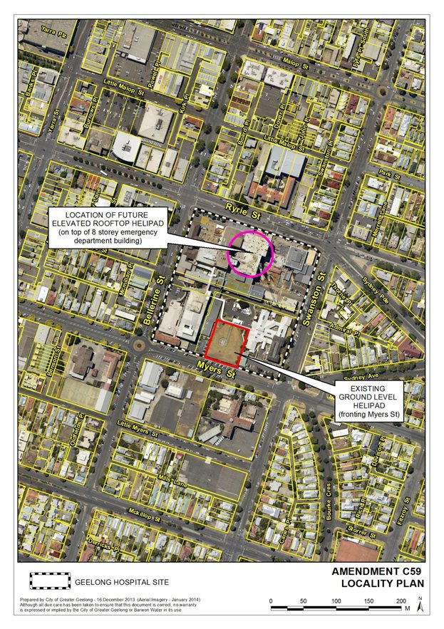 Aerial locality plan