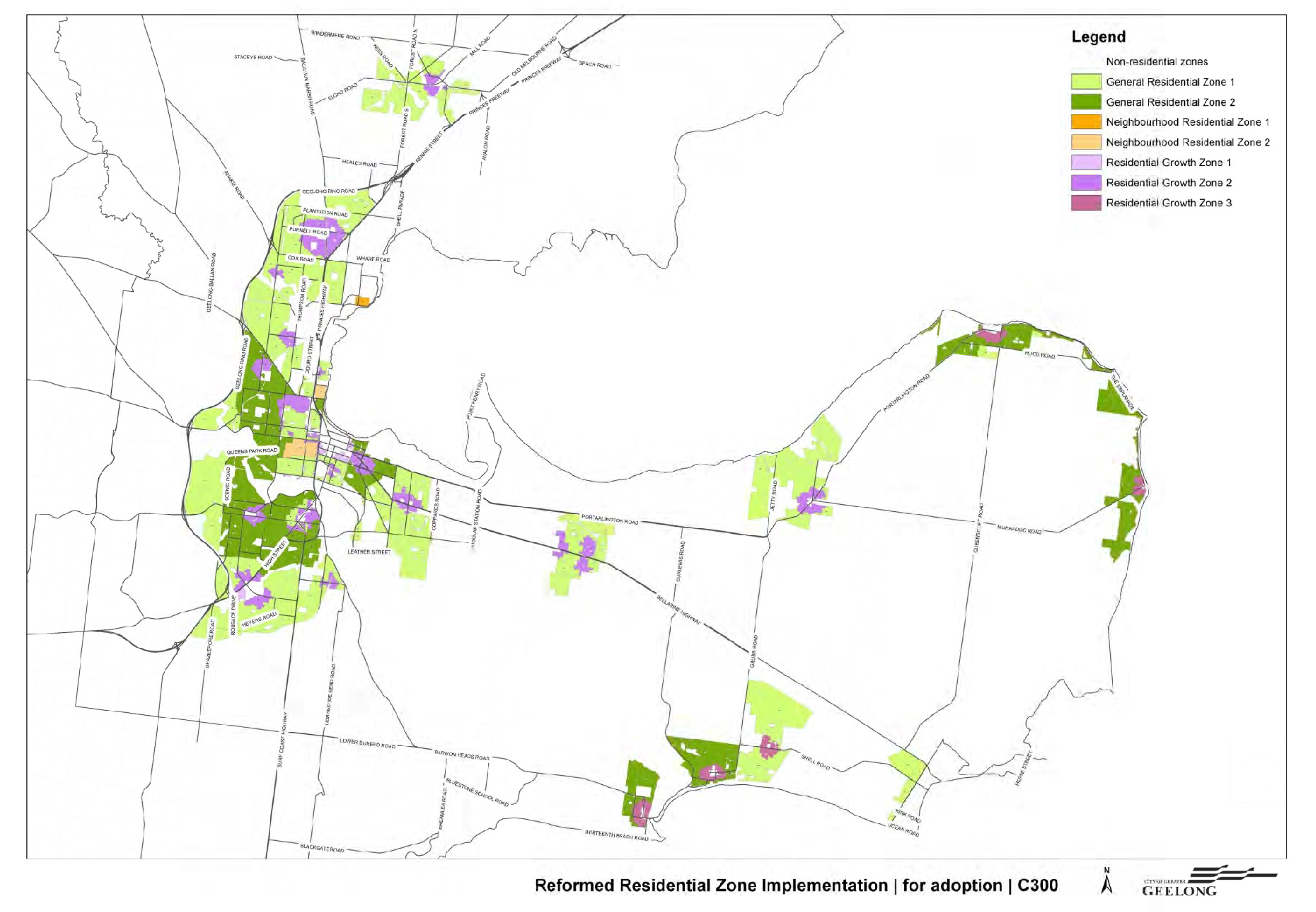 Reformed Residential Zone Implementation for adoption C300