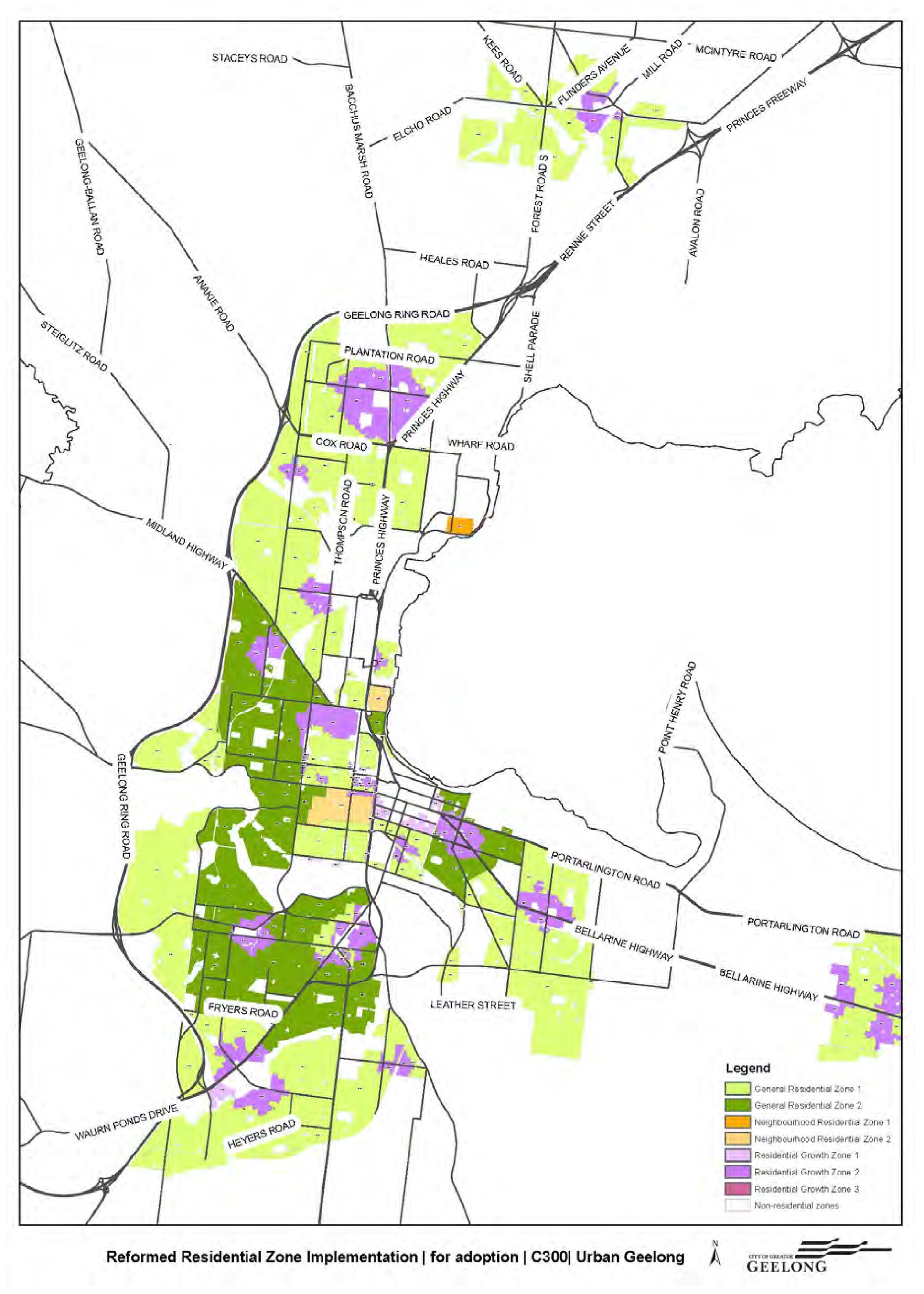 Reformed Residential Zone Implementation for adoption C300