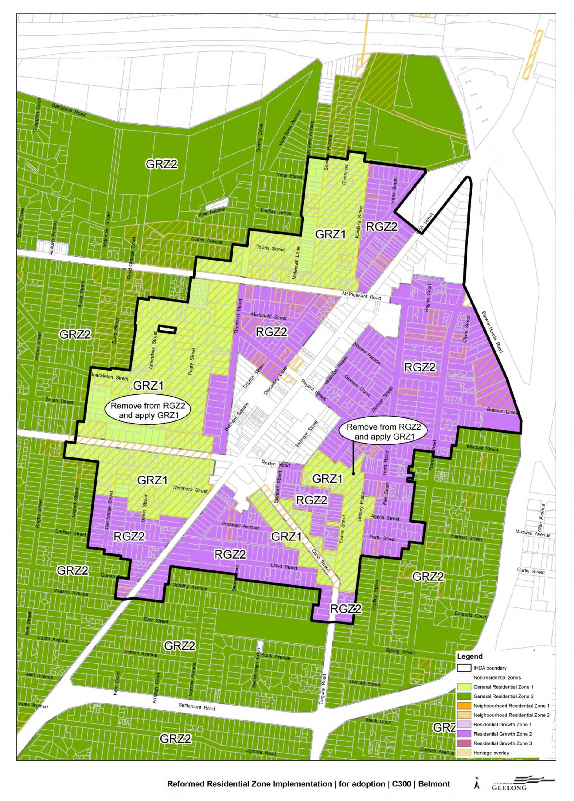 Reformed Residential Zone Implementation for adoption C300 - Belmont