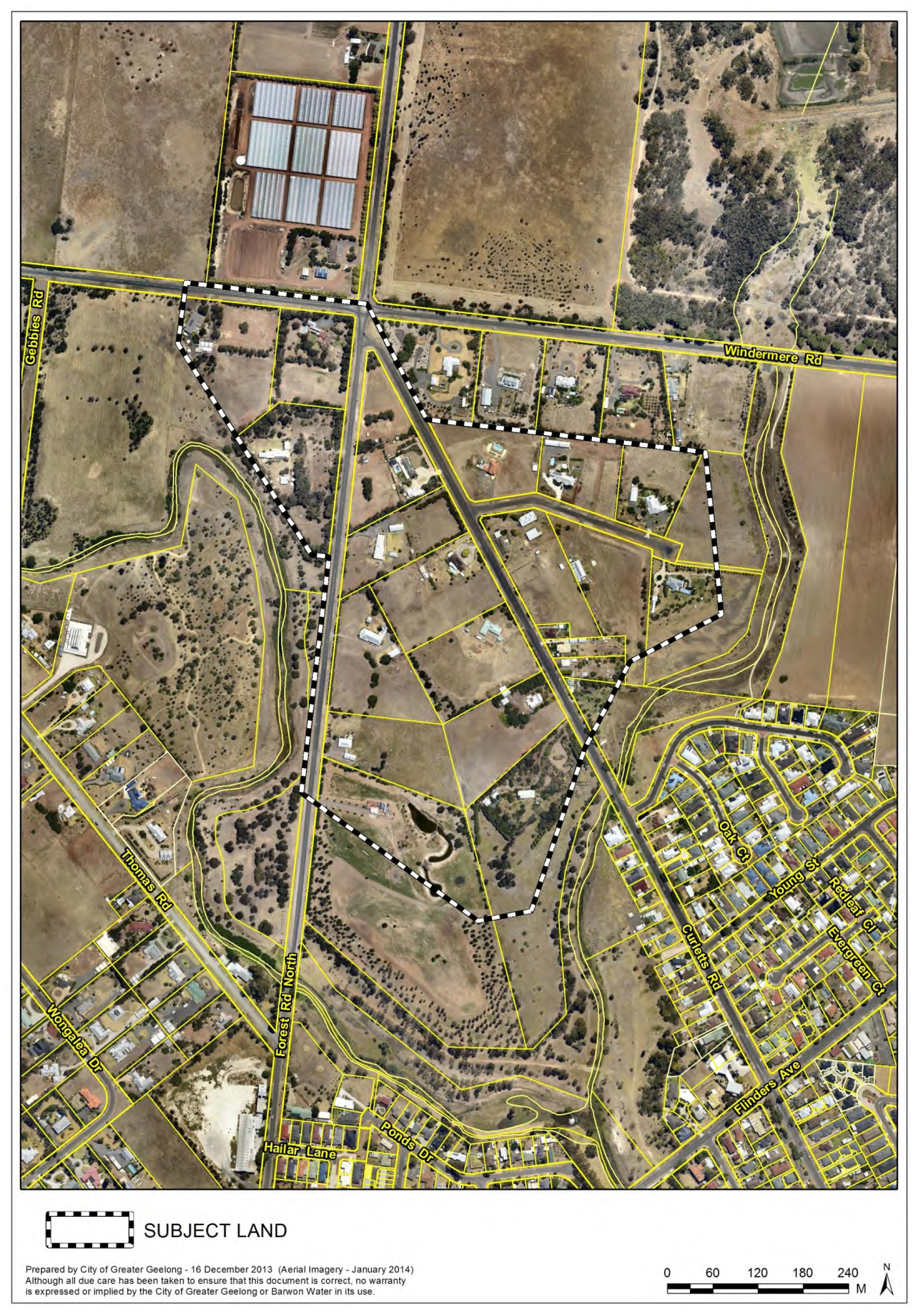 Site aerial plan