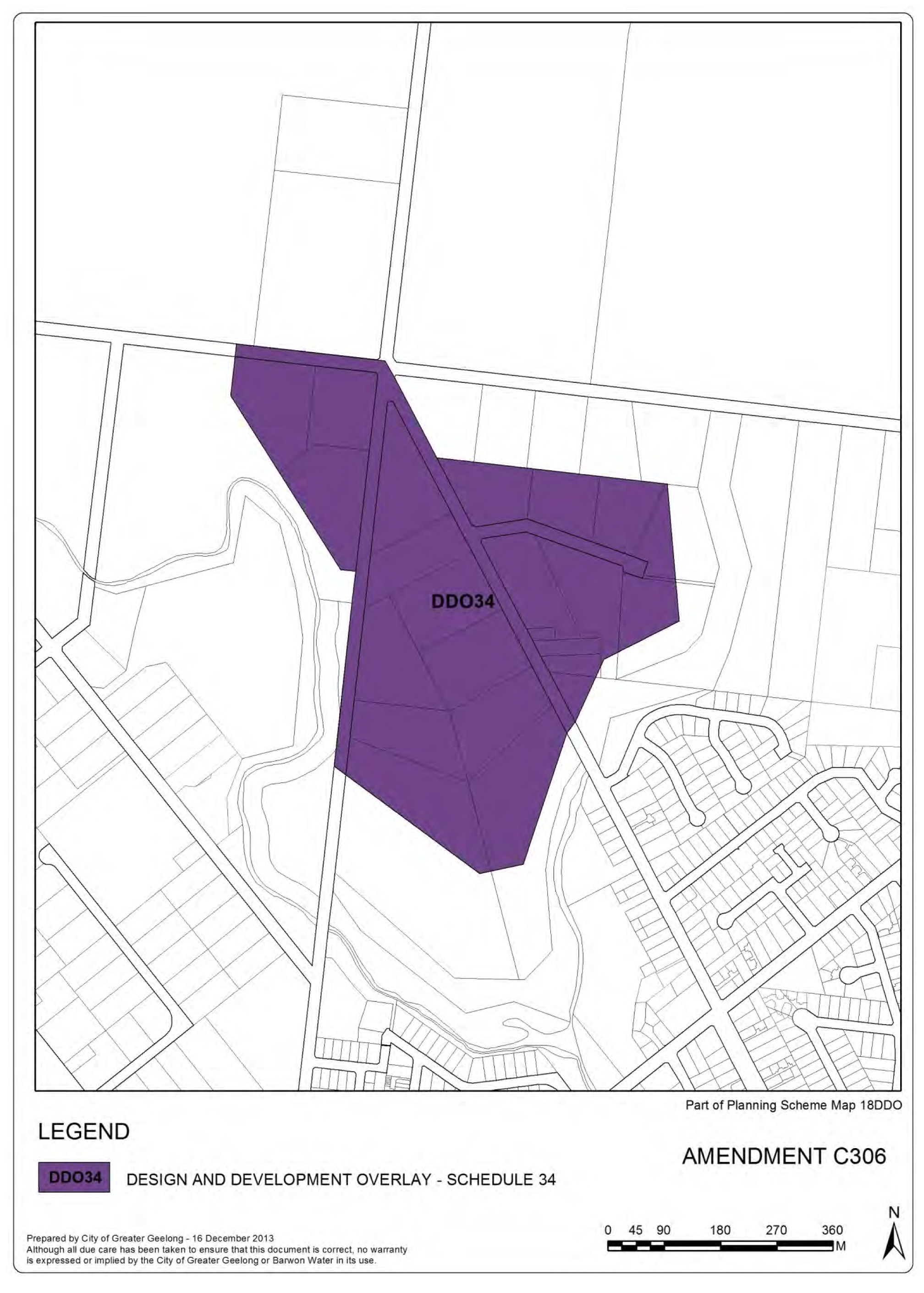 Proposed Design and Development Overlay