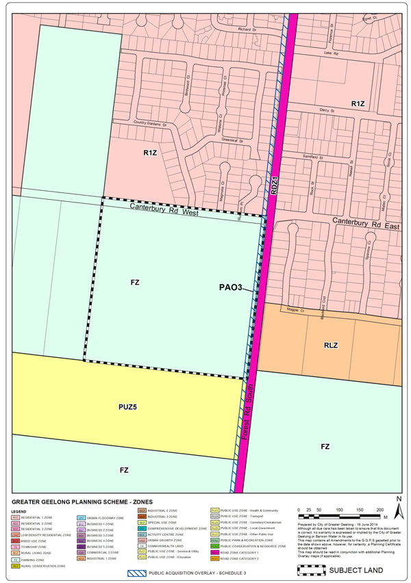 Existing Zoning Map