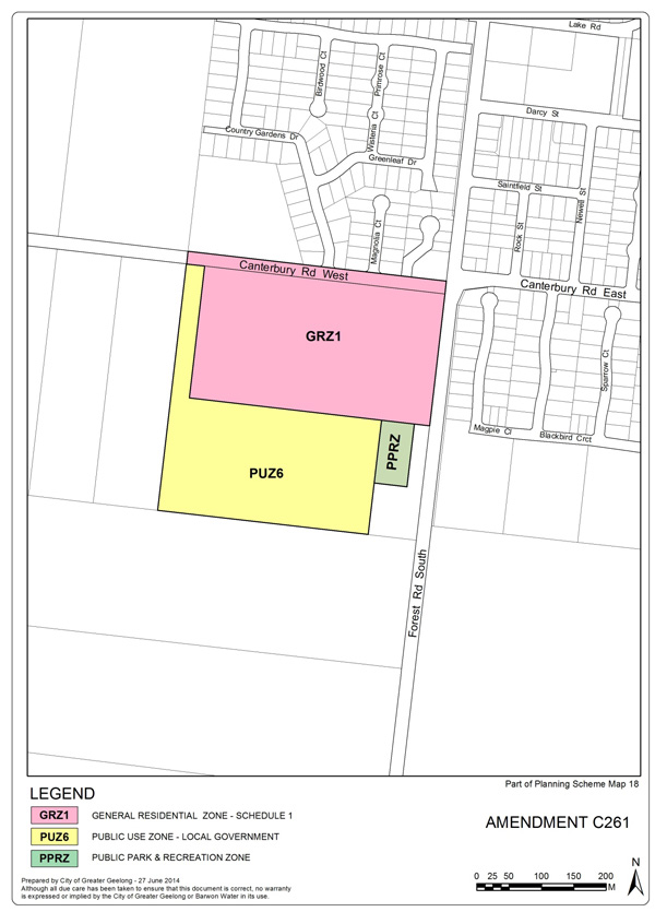 Proposed Zoning