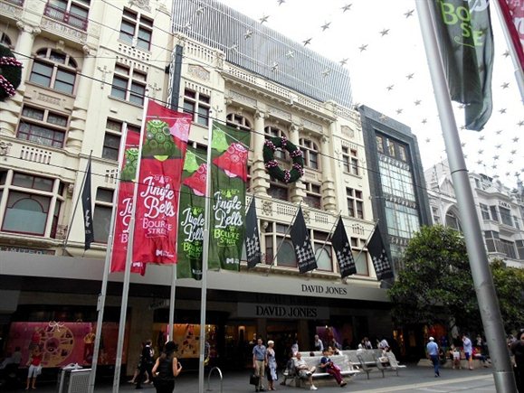 Bourke St Mall – use of banners