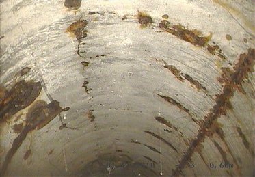 Example of drainage in poor condition