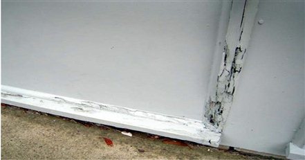 Example of a community services building in poor condition