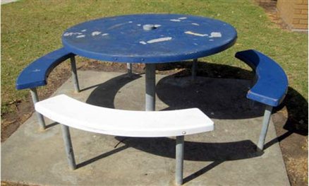 Example of facilities at a leisure centre in poor condition