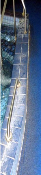 Example of facilities at a leisure centre in poor condition