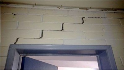 Example of sport and recreation building in poor condition