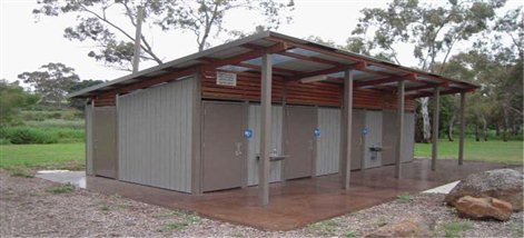 Example of public toilet in good condition