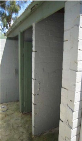 Example of public toilet in poor condition