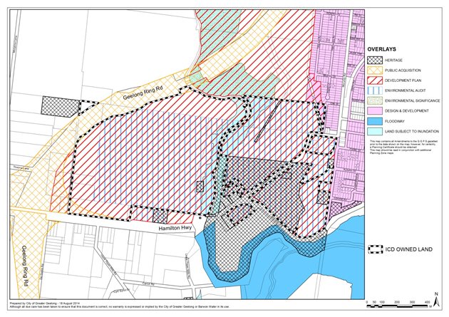 Existing Overlays Map