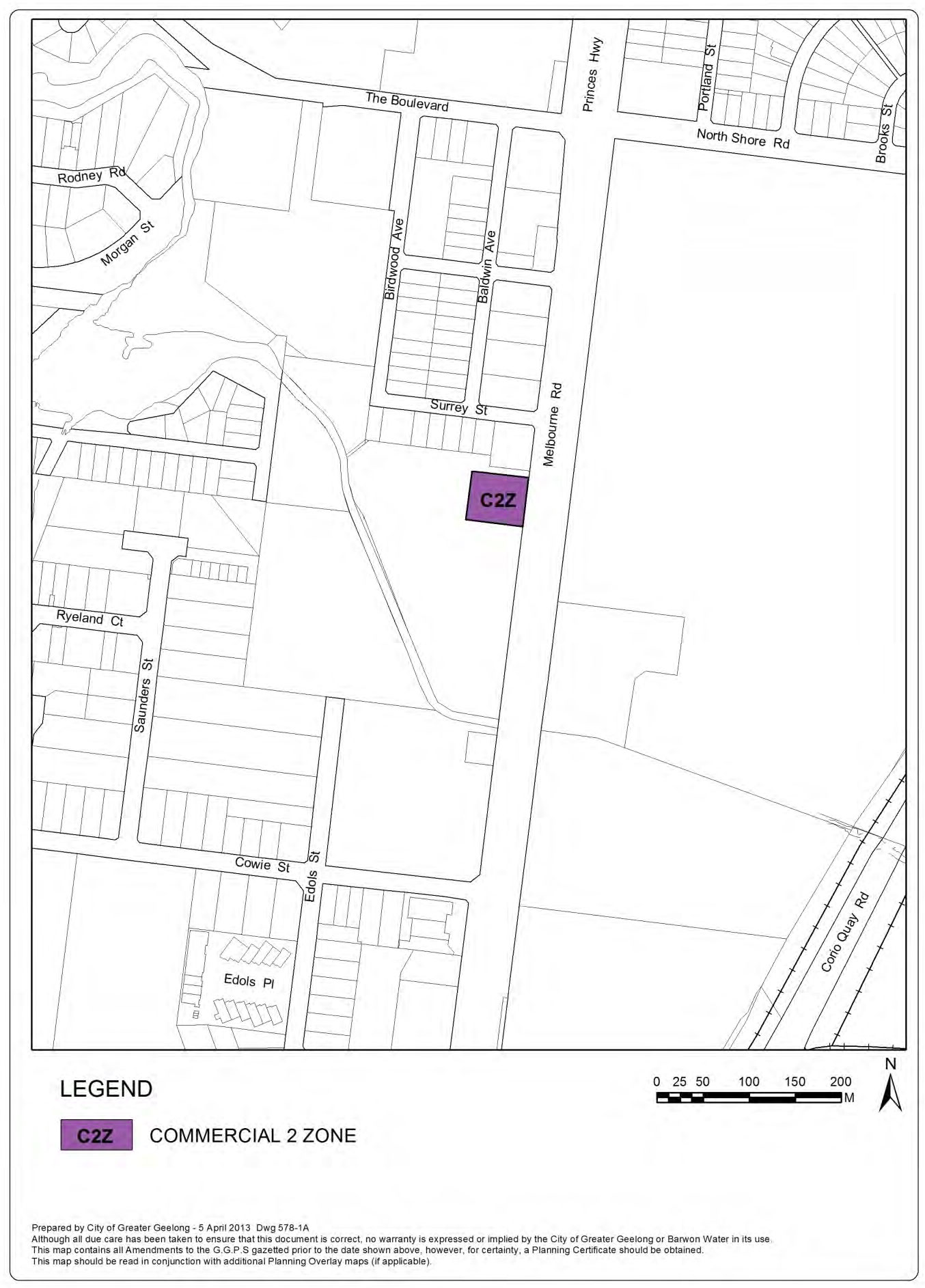Proposed Zoning and Overlay - page 1