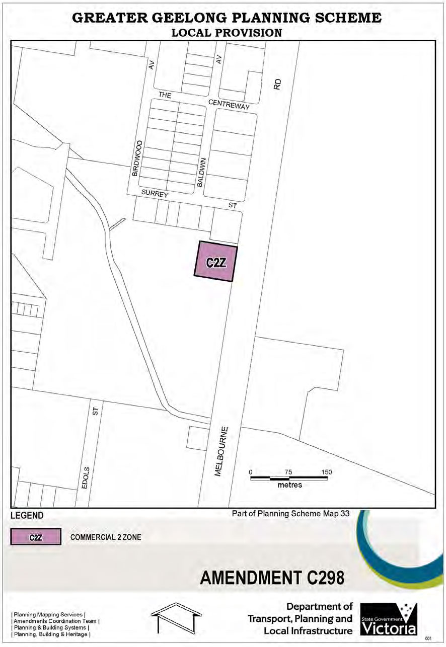 Amendment C298 - Commercial 2 Zone