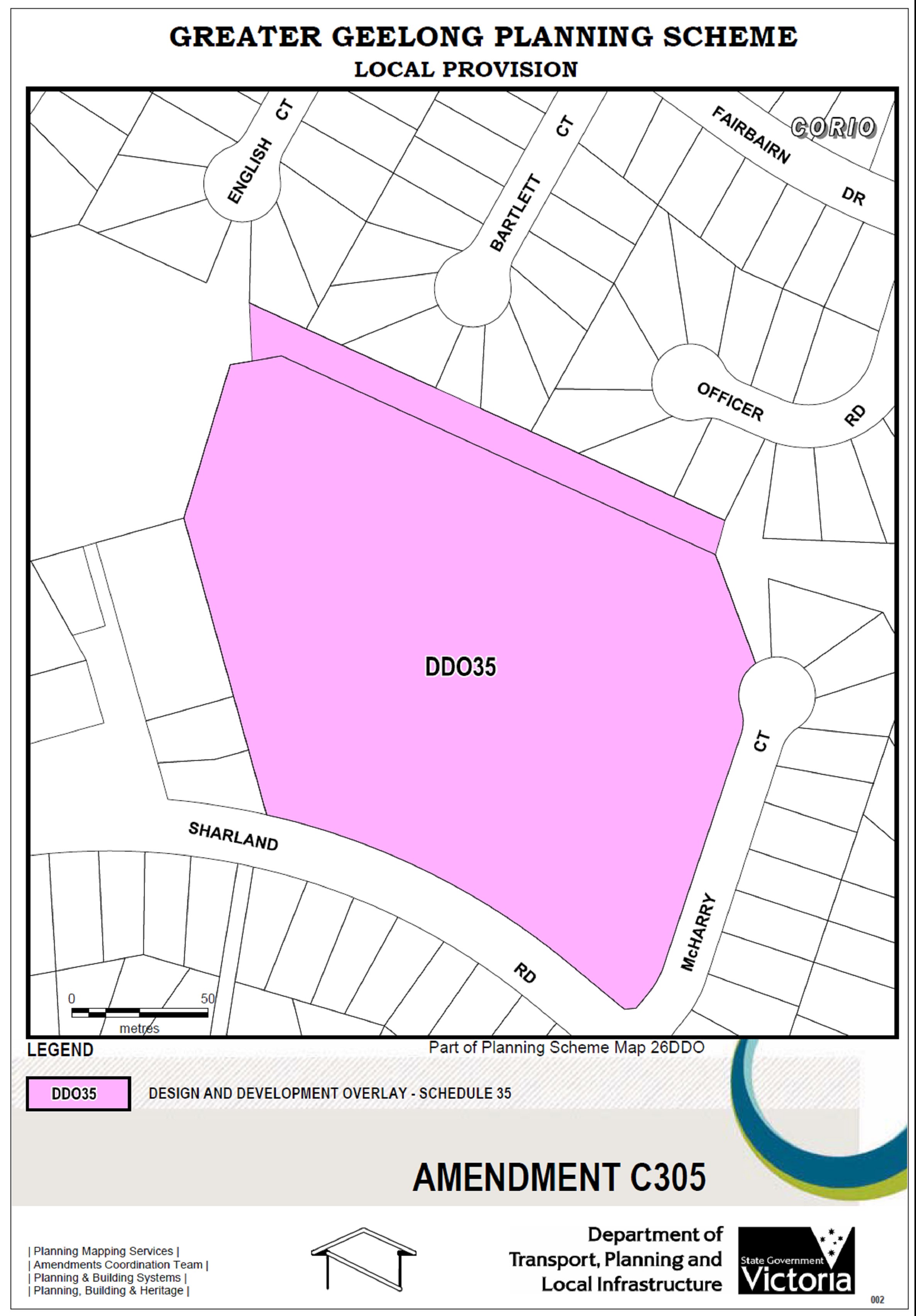 Local Provision - Amendment C305: Design and Development Overlay - Schedule 35