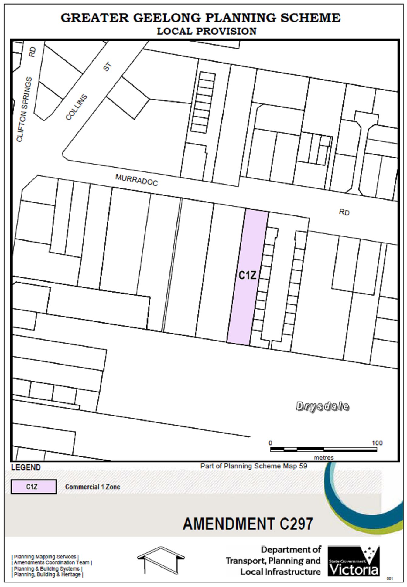 Amendment C297 - C1Z - Commercial 1 Zone
