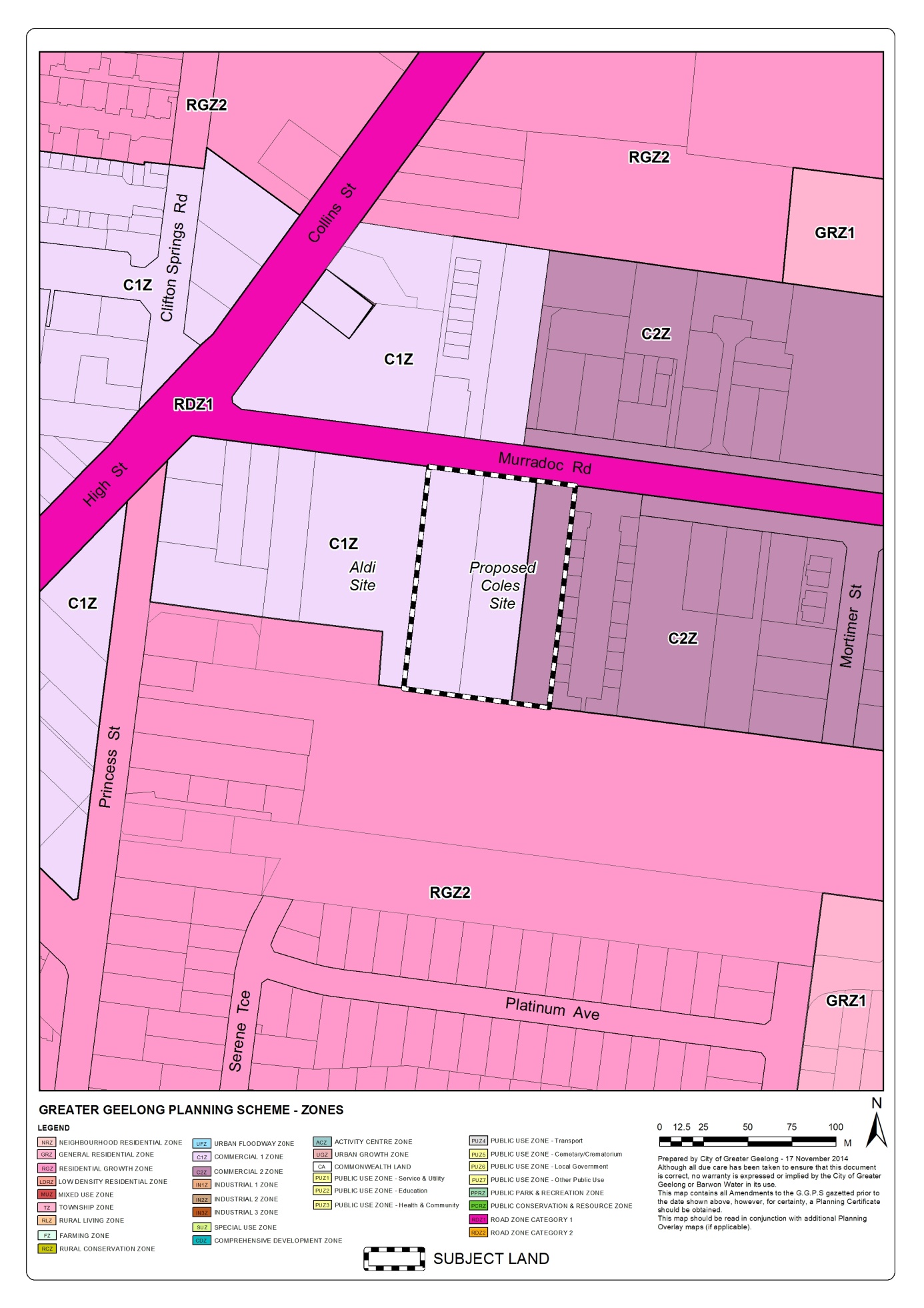 Existing Zoning Map
