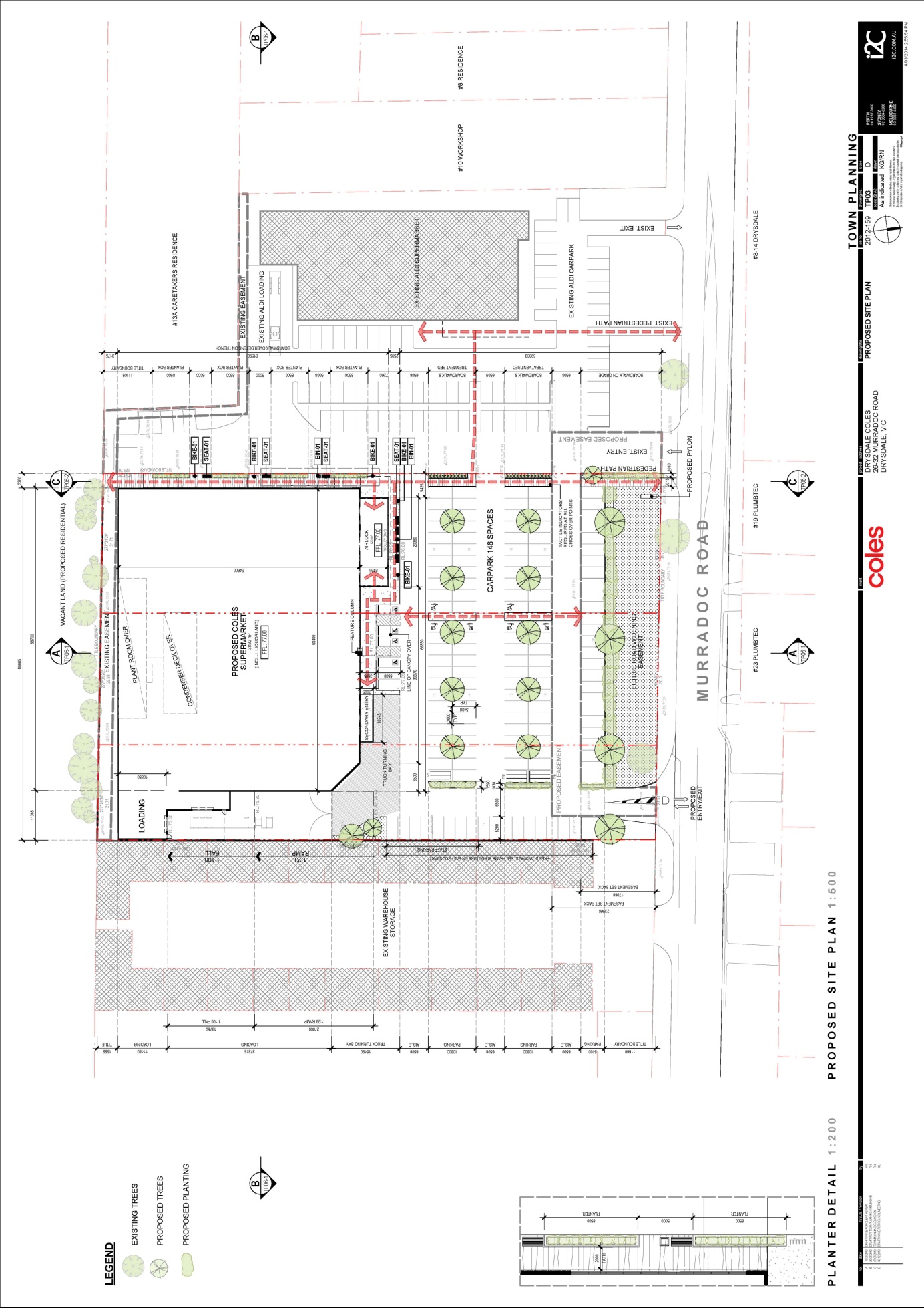 Proposed Coles Development Plan