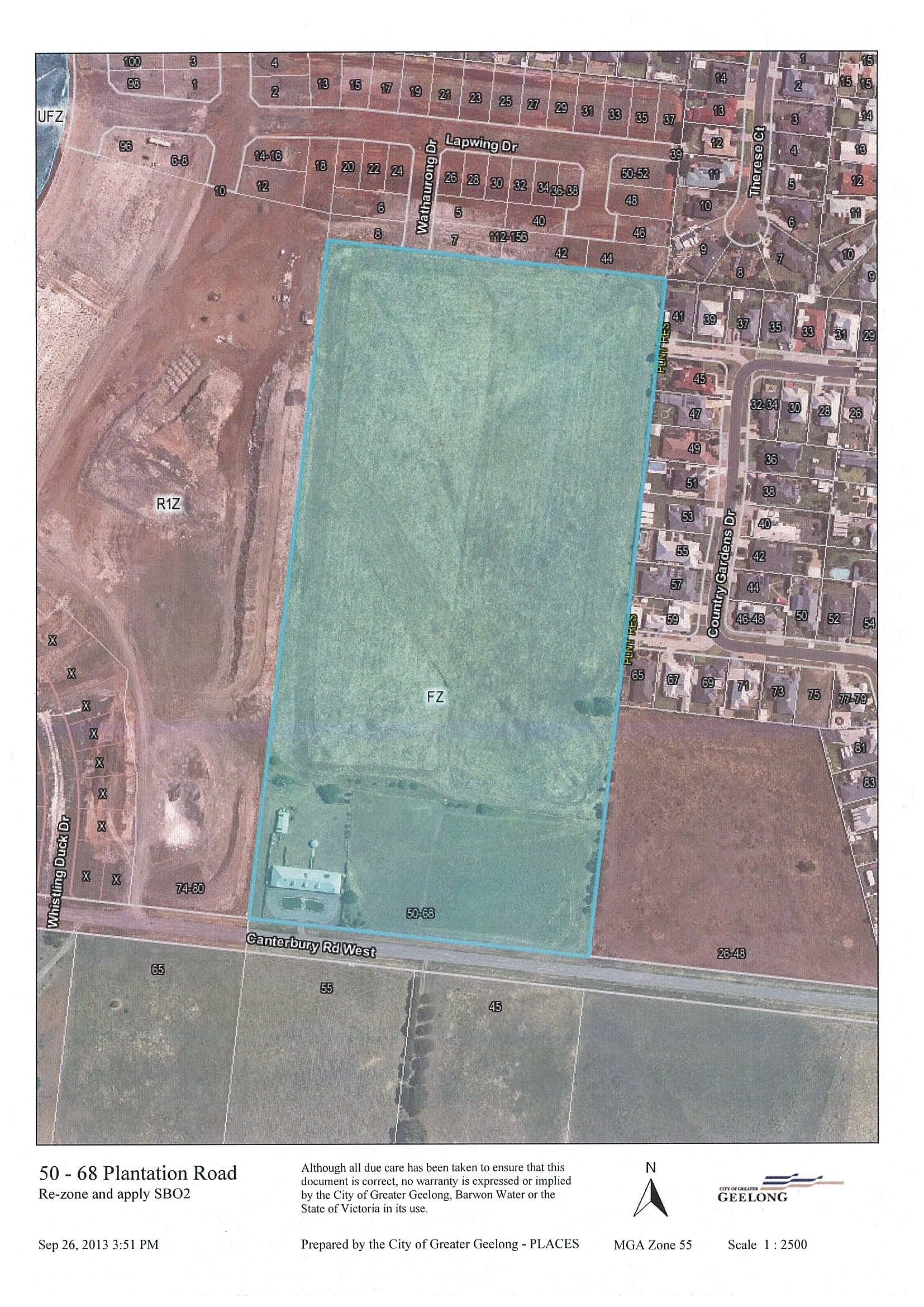 Aerial Photo of 266 Pt 2 and surrounds