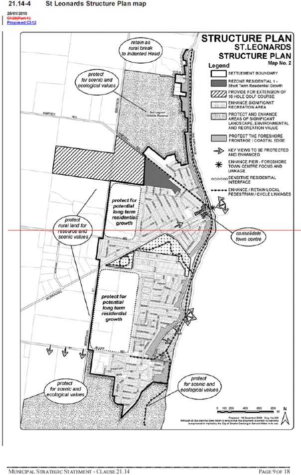Municipal Strategic Statement - clause 21.14 - Page 9 of 18