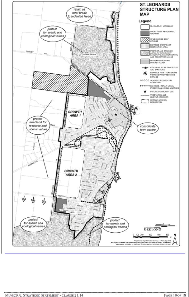 Municipal Strategic Statement - clause 21.14 - Page 10 of 18