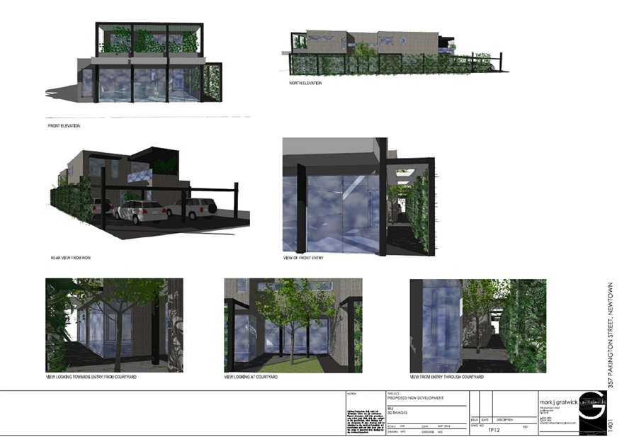 Images of proposed new development