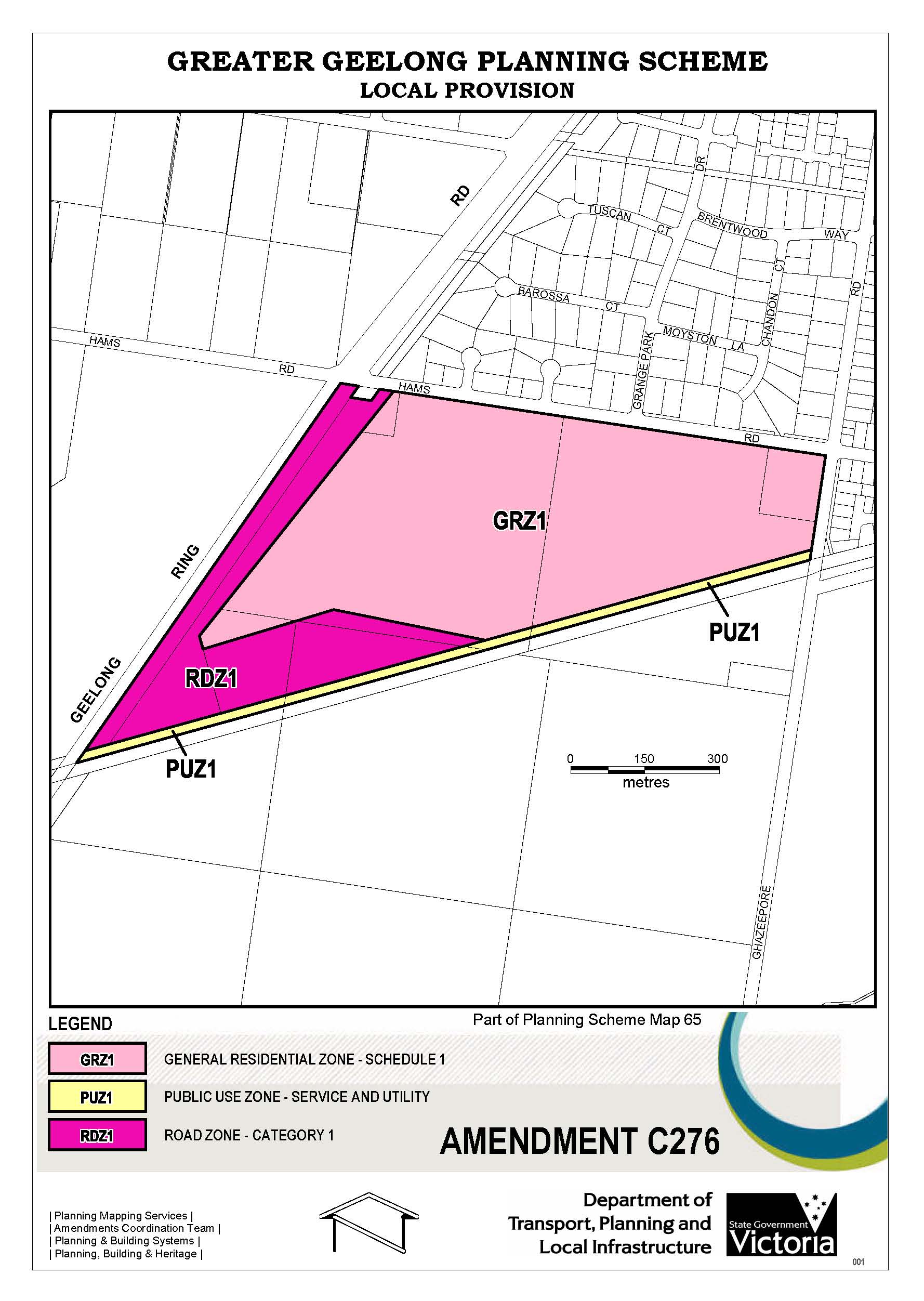 Proposed rezoning