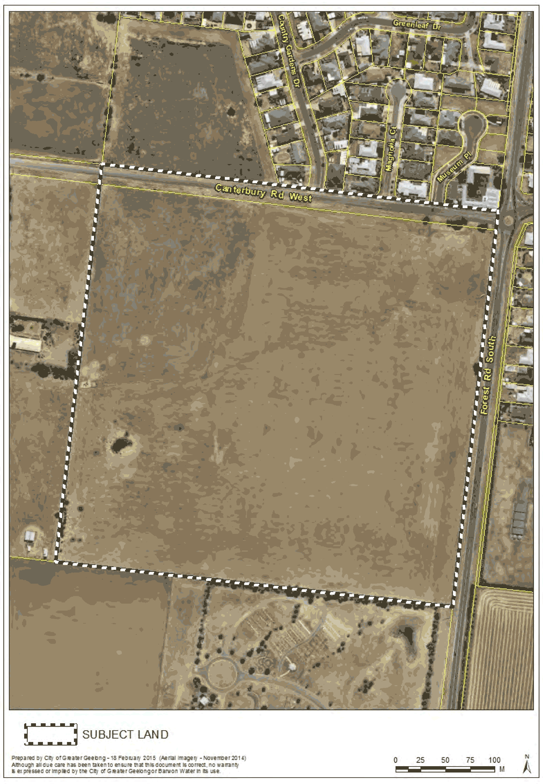 Aerial image - Amendment C261
