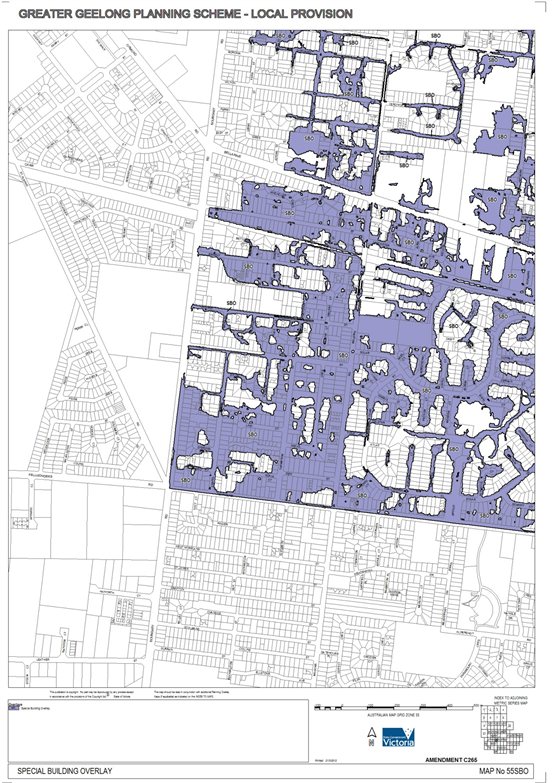 Newcomb – Whittington Drainage Scheme SBO - Map No 55SBO