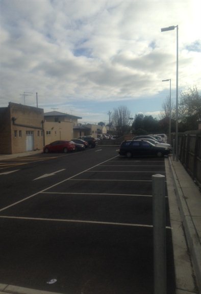 New Aberdeen Street Car Park with LED lighting