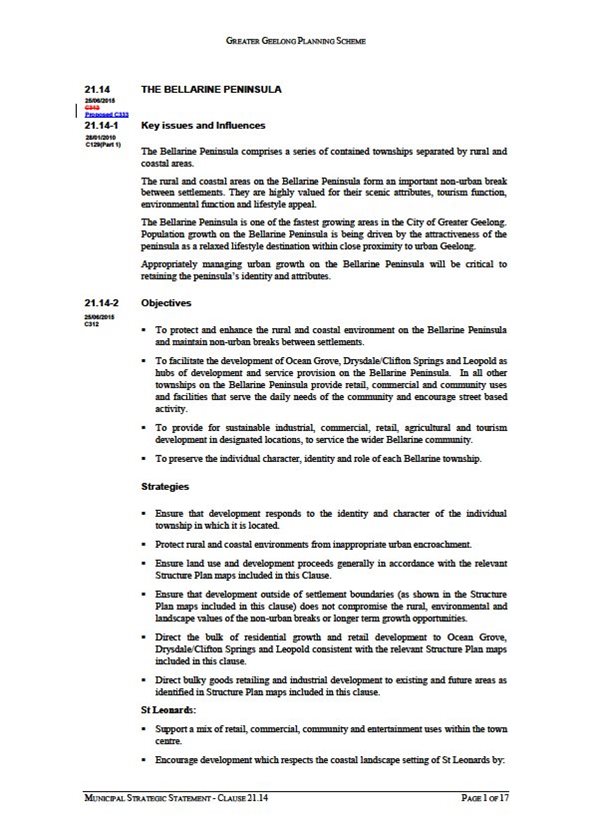 21.14 The Bellarine Peninsula - Page 1 of 17
