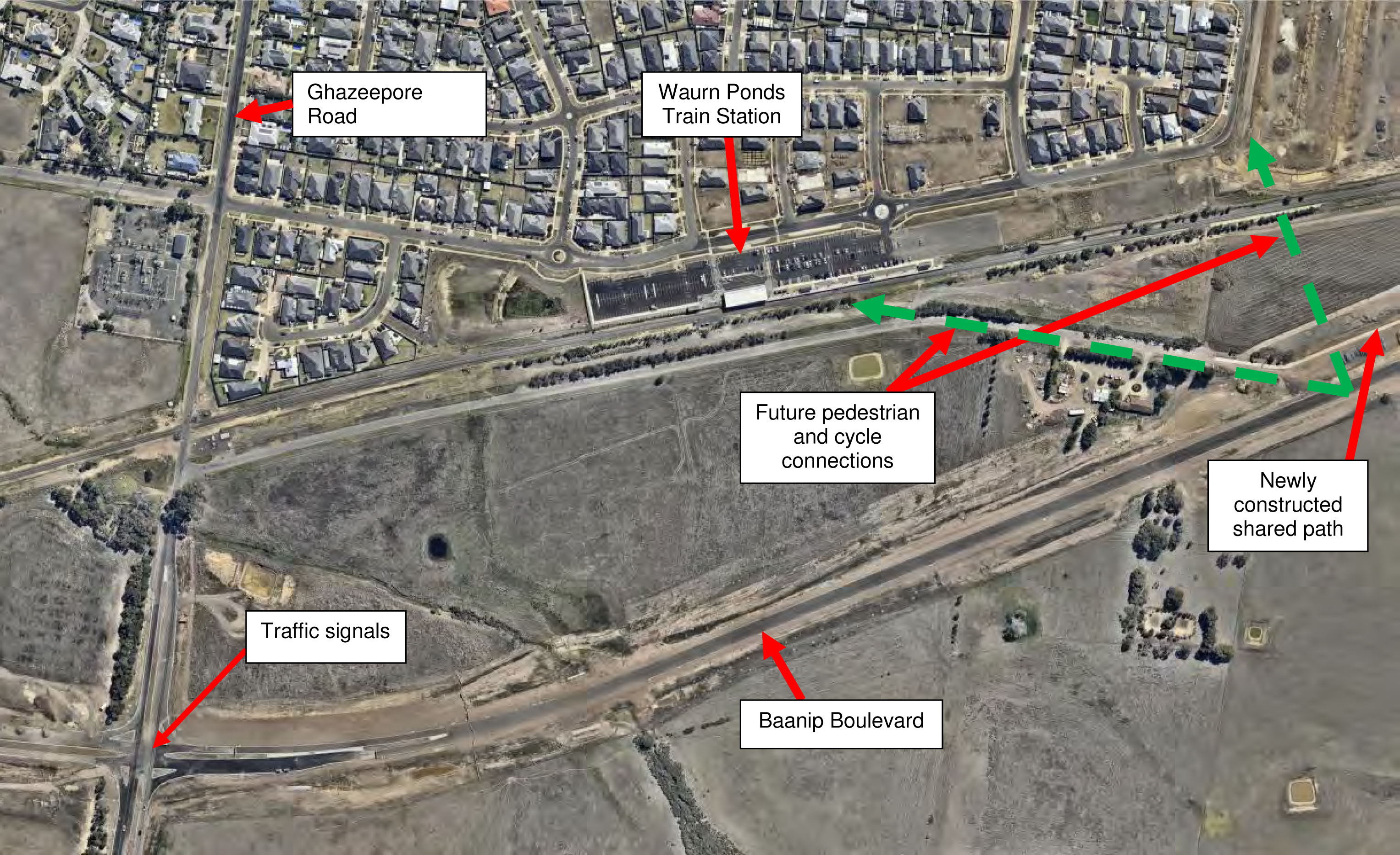 Figure 3: Baanip Boulevard