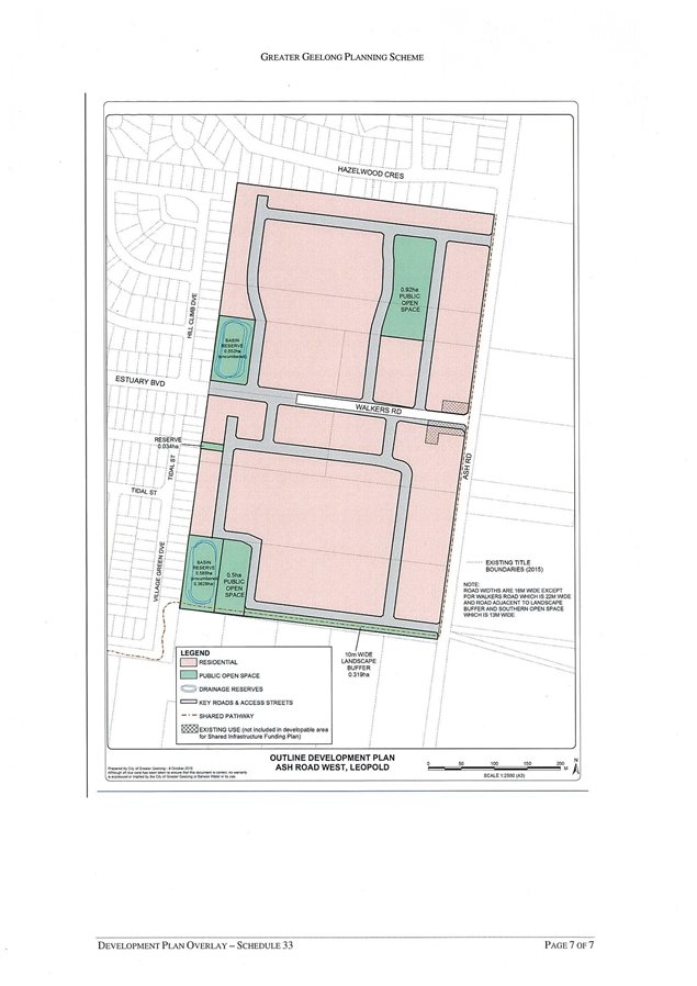 Amendment C280 - Cevelopment Plan Overlay - Schedule 33: Page 7 of 7